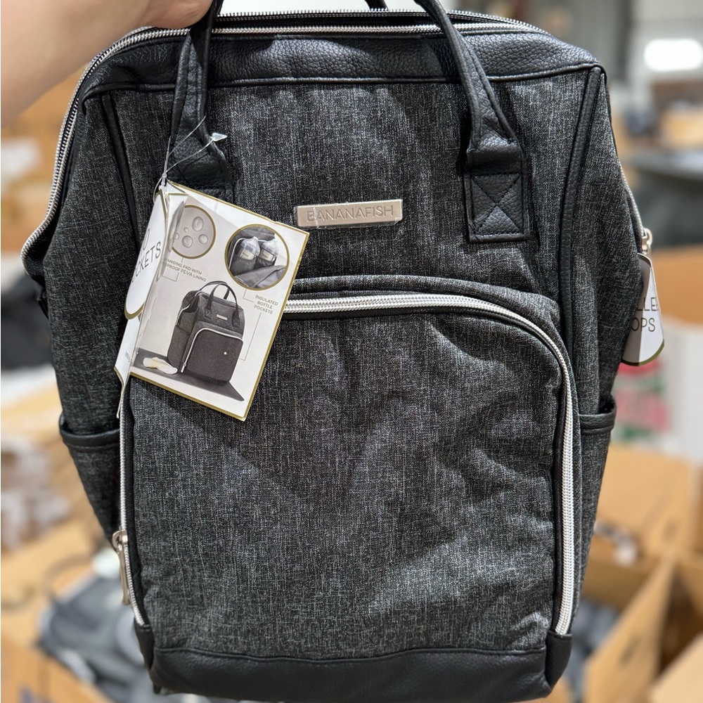 Bananafish Midi Back Pack Diaper Bag